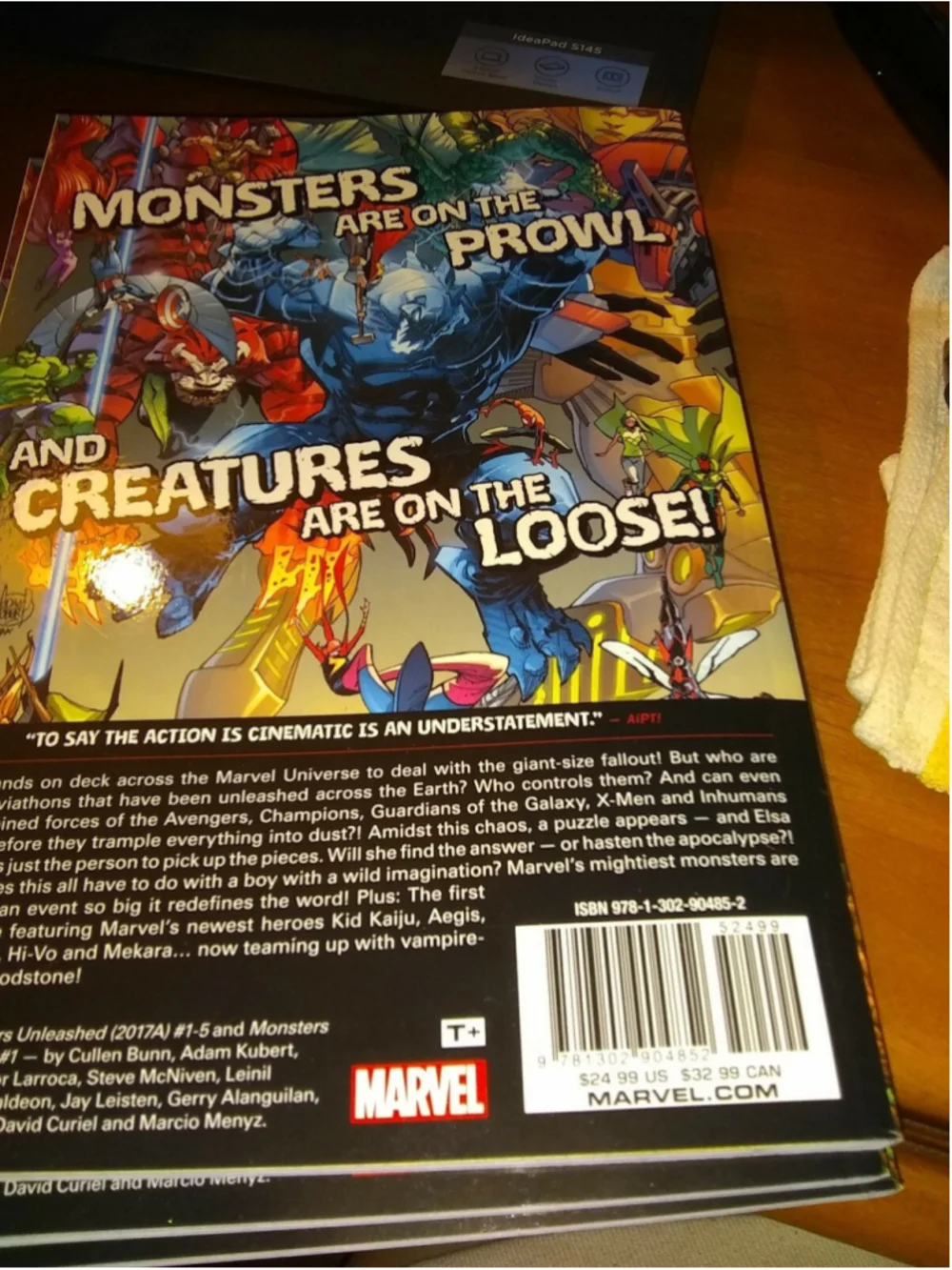 Monsters Unleashed (2017) Softcover Graphic Novel New Mint Cond 9781302904852